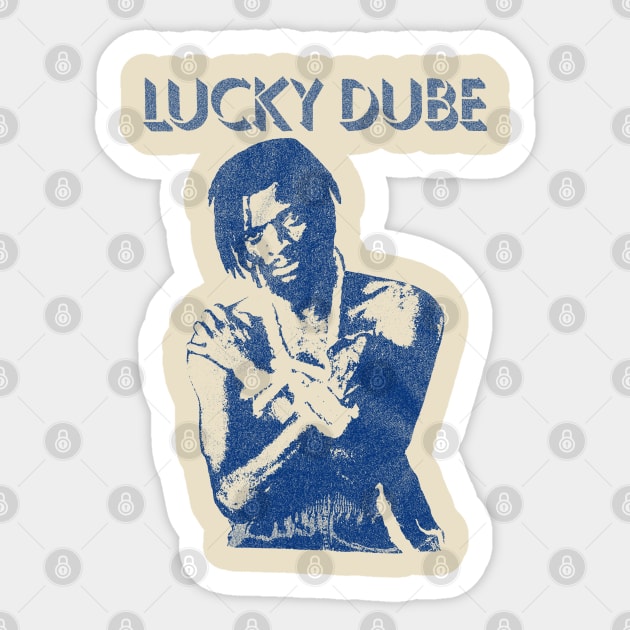 LUCKY -DUBE // VINTAGE 1996 Sticker by ST-12